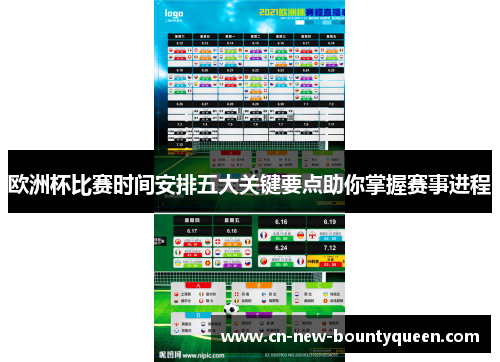 欧洲杯比赛时间安排五大关键要点助你掌握赛事进程